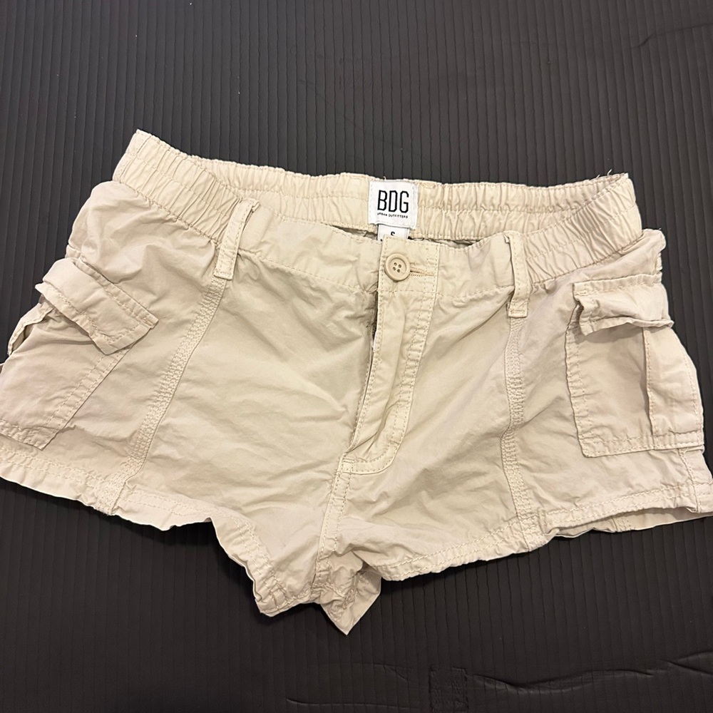BDG Women's Beige Cargo Shorts